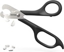 AUVON Scissors- Shaped Pill Cutter, Sharp Blade Pill Splitter til nemt at sprede de fleste 5-15mm vitaminer, tabletter og medikamenter i halve
