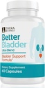 Bedre Bstige Ultra Control Supplement for kvinder & mænd - Bstige Support Forbedret med D3-vitamin til at hjælpe med at reducere urinvejsudslip, hyppighed og nødsituation - 60 greve (1 flaske)