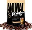Animal Whey Protein Coffee Powder, Indlæst med 22g protein, 100 mg koffein, og BCAA for Pre & Post Workout Muscle Builder Inddrivelse med fordøjelsesmæssige enzymer til mænd og kvinder, Cold Brew Latte, 1 LB