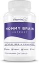 Mor Brain Postnatal Supplement (60 kapsler) for kognitiv sundhed, mad, energi med GPC og CDP Cholin, Phosphatidylserin, Omega-3 DHA