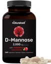 NatureBell D- Mannose 500 mg kapsler (2 000 mg per servering)