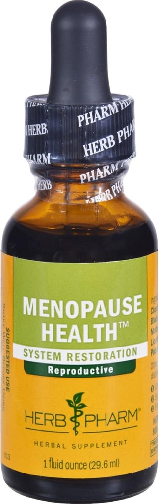 Herb Pharm Menopause Sundhed Flydende Herbal Formel for fysisk og følelsesmæssig support - 1 Ounce