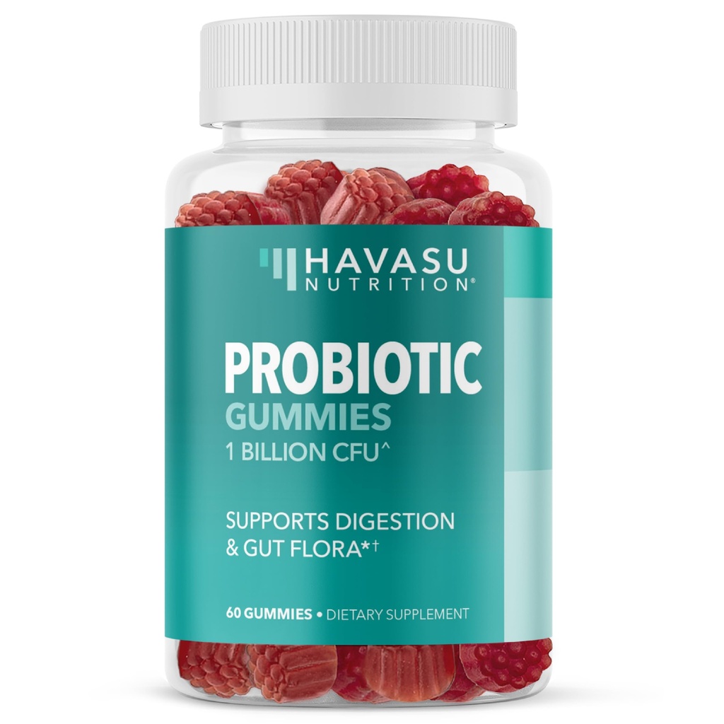 Probiotiske gummier til fordøjelsesstøtte og Gut Sundhed - 1 Million CFU Bacillus Coagulans - 60 Greve - Hylde Stabil, Non- GMO, Gluten- fri, og Vegetar - 2 Måned Supply, Blandede Berry Flavor