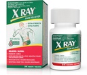 X RAY Extra Strength Pain Reliever: Acetaminophen 500 mg, Aspirin, Koffein - 24 tabletter Hver, Potent Formel for Migræne, Hovedpine, og Rygsmerter Relief, Reducerer inflammation