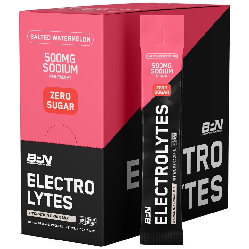 BPN Elektrolyter Go Packs Hydration Drink Mix 124; Sugar Free Electrolyte Powder