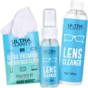 Drevet af Nano Magic Eyeglass Lens Cleaning Spray 7oz Value Pack Shue 124; 1oz Spray, 6oz Refill, Microfiber Cloth Shue 124; for Briller, Telefon, Electronic Screens, Optic Overflader, Overtrukket Overflader