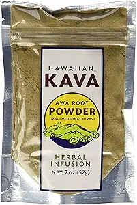 Hawaii Kava Powder Piper Methysticum Root fra Hawaii