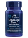 Life Extended Enhanced Sleep without Melatonin, ashwagandha, amla, Casein Milk peptider, melatonin- Free Supplement for Sleep & Stress Support, Gluten- Free, Non- GMO, Vegetar, 30 Kapsler