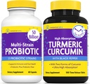 InnovixLabs Multi Probiotic & Curcumin Bundle Multi- Strain Probiotic (60 tids- release kapsler) Gurkemeje (100 tids- release tabletter). Understøtter Gut og immunforsvar. *