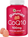 Qunol CoQ10 Gummies by Qunol, 100 mg, lækre vingummi kosttilskud, hjælper støtte hjerte sundhed, 60 ct