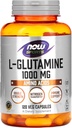 Now Foods Sport, L- Glutamin, 1000 mg, 120 Veg kapsler