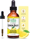 Botanic Choice Lemon Balm Liquid Extract, Alkohol fri, Gluten Free- Traditional Support for Tranquillity- Fast fungerende 1 Fluid Oz