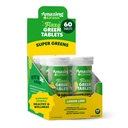 Amazing Grass Effervescent tabletter: Green Superfood vand smag tabletter med antioxidanter & alkaliserende grønne, Lemon Lime, 60 Greve