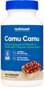 Nutricost Camu Camu 1000mg, 120 Capsule - CCOF Certified Made with Organic, Non- GMO and Gluten Free