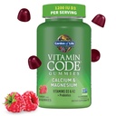 Have of Life Vitamin Code Calcium Magnesium Gummier med D3 & K2, Understøtter Bone Sundhed & Bone Styrke + Prebiotika & Probiotika til fordøjelsesstøtte, Non- GMO, Gluten- Free, 60 Raspberry Gummies