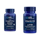 Life Extension Super Omega-3 Plus EPA / DHA Fish Oil, Sesame Lignans & Vitamin D3 125 mcg (5000 IE), Knoglesundhed, Brain Performance