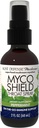 Host Defense MycoShield Throat Spray - immunforsvar - kosttilskud chaga, Reishi, Tyrkiet Tail & Mere - On- The- Go immunforsvar - pebermynte, 2 fl oz (142 Servere) *
