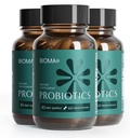 Biom Probiotika - fordøjelsessygdomme Probiotika - Gut Support til mænd og kvinder med Xylooligosaccharides, Tributyrin & Bifidobacterium - Vegan & Gluten Free - 180 Forsinkede-Release kapsler (90- Day Supply)