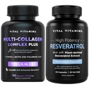 Vital Vitamin Multi Collagen Complex Plus kapsler + Resveratrol kapsler