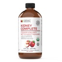 Komplet Natural Products Nyre Complete - 8oz Organic Liquid til Nyre Support, Rense og Detox med Apple Cider Vincities, Lemon, & Organic Chanca Piedra.