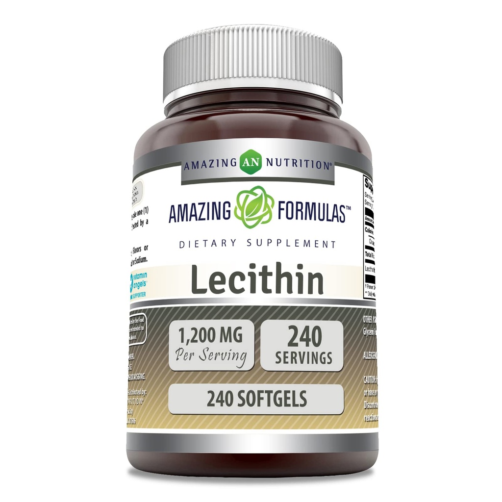 Amazing Formulas Lecithin 1200 Mg