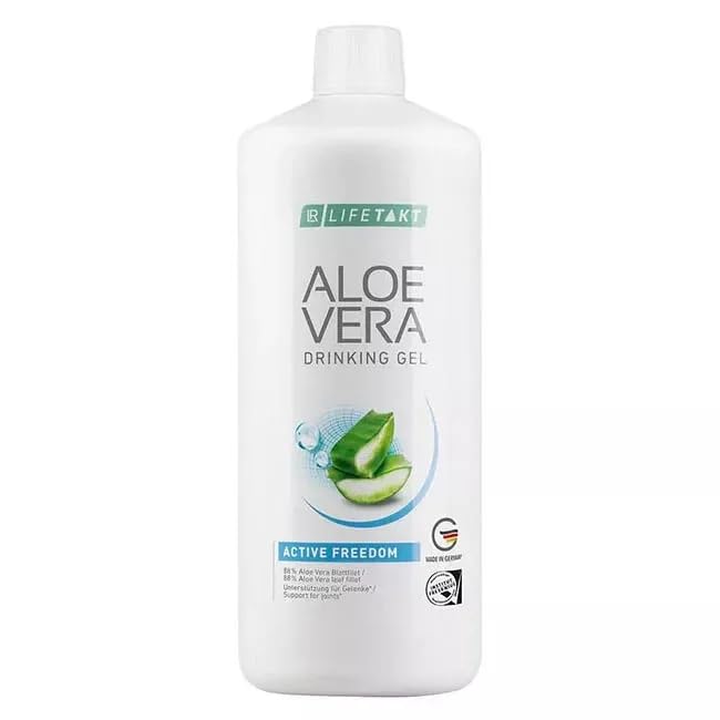 LR Lifetakt Aloe Vera Drikkende Gel Aktiv Frihed Sundhedsvæsen Mænd drikker hver dag naturlig behandling - 1000 ml. / 33.3 fl.oz