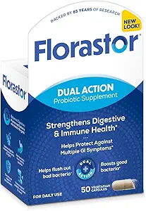 Florastor® Dual Action Probiotic Supplement