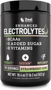 Zeal Naturals Electrolyte Powder Recovery Drink (90 Servings ttesmå 124; Strawberry Kiwi) w 0 Sugar + BCAAs + B-Vitaminer Electrolyte Supplement w Kalium Zink & Magnesium for Hydration - Keto Electrolytes