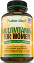 Kvindernes multivitamin supplement. Vitaminer A C D E & vitamin B kompleks. Immun & kvindelig støtte + antioxidant & naturlige energier. Non- GMO, Gluten Free, Made in the USA, 60 Caps
