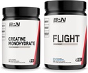 BPN Creatine Monohydrat & Flight Pre Workout (Blå Hindbær) Bundle