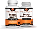 Niacin - Beta sitosterol - Policosanol - Plant Steroler - Hvidløg - Cayenne Supplement Plus Super Antioxidant Supplement - Goji Berry, Acai Berry, Mangosteen, Resveratrol, Pomegranat & Noni