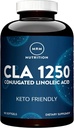 MRM Nutrition CLA 1250 Beeg 124; Keto Friendly Note 124; 80% CLA High Potency Note 124; 1000mg CLA per kapsel