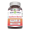 Amazing Formulas Hawthorn Berries Supplements 124; 565 Mg Per Serving