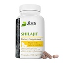 Jiva Botanicals Shilajit Capsules 700 mg - Shilajit Extract with Fulvic Acid - Shilajit Supplement for mænd og kvinder - 90 Vegan Capsules for Daily Wellness - 90 Greve (Pack of 1)