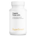 Supersmart - Organic Royal Jelly 300mg per dag (høj styrke 4% 10- HDA) - Freeze- Tørret Frisk Royal Jelly Supplement124; Non- GMO & Gluten Free - 90 Vegetariske kapsler