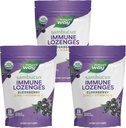 Nature 's Way Sambucus Immunlozenges, Zink + C-vitamin, Black Elderberry Extract, USDA Certified Organic, Original Berry Flavored, 24 Lozenges (Packaging May Vary) - 3 Pack