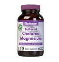 Bluebonnet Nutrition Albion Buffered Chelated Magnesium 200 mg, Magnesium Oxide, Stress Relief, Vegan, Non GMO, Gluten Free, Soy Free, Milk Free, Kosher, 60 Vegetabilske kapsler, 1 Måned Supply
