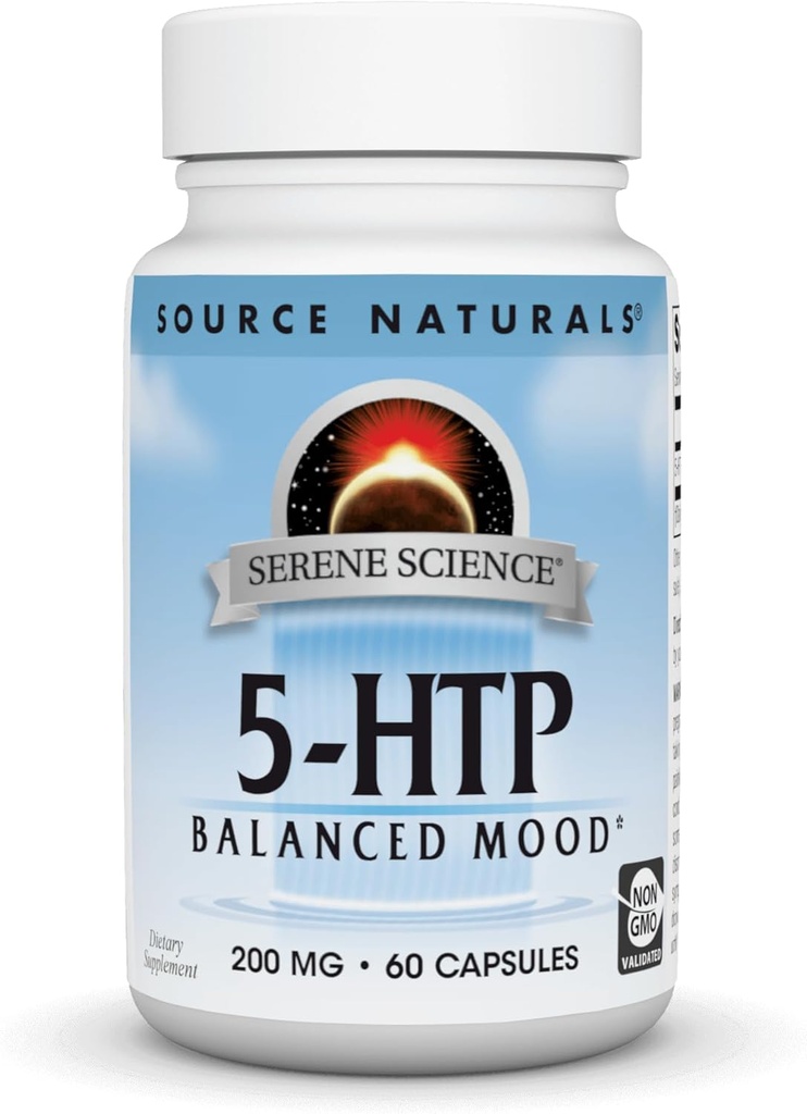Source Naturals Serene Science 5- HTP 200 mg - 60 kapsler
