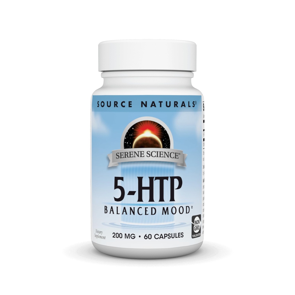 Source Naturals Serene Science 5- HTP 200 mg - 60 kapsler