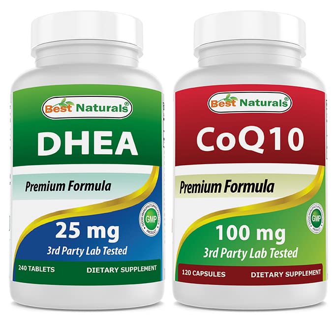 Bedste Naturals DHEA 100 mg & COQ10 100 mg