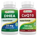 Bedste Naturals DHEA 100 mg & COQ10 100 mg