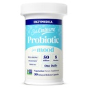 Enzymedica SubCulture Probiotika til Mood, Stress, & Sleep, 50 Millioner CFU, fremmer afslapning, immunforsvar + fordøjelsesmæssig sundhed og regelmæssighed, 30 Greve