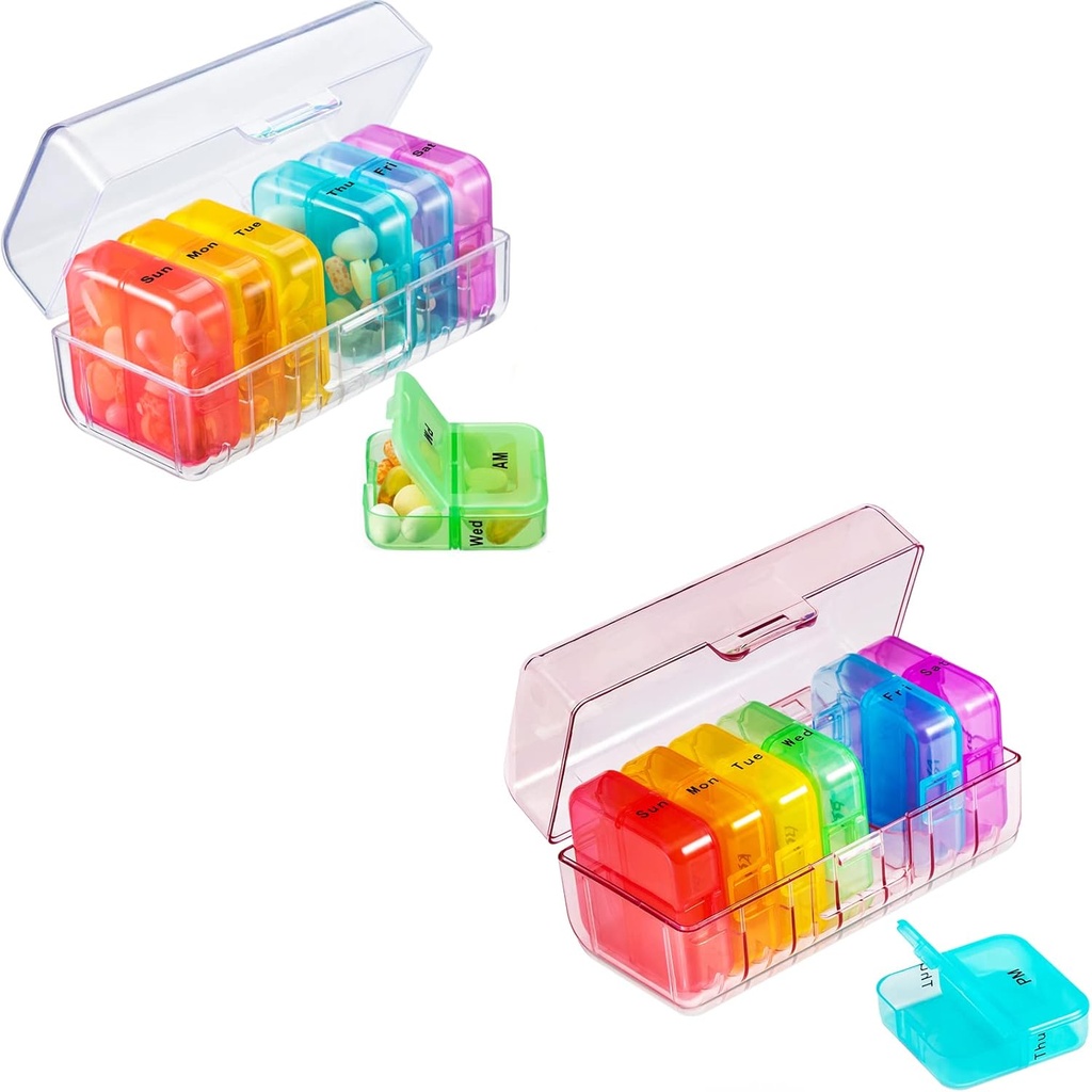 Pill Organizer 2 gange om dagen
