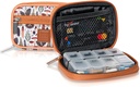 Lavet Easy Kit Pill Case - Ugentlig Medicin Organizer med Aftagelig SyvdagVitamin & Supplement Box (Light Brown Woods)
