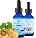Absonutrix GABA med L- Theanine 290 mg, 4 Oz Liquid, 300 Servere, Made in USA, Quick Absorption, Kvalitet Potent Ingredienser, Non- GMO, GMP Certified Facility, Cruelty- Free Products