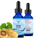 Absonutrix GABA med L- Theanine 290 mg, 4 Oz Liquid, 300 Servere, Made in USA, Quick Absorption, Kvalitet Potent Ingredienser, Non- GMO, GMP Certified Facility, Cruelty- Free Products