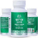 YOU 'RE NATURAL Lung Support & Respiratory Health, Promote Nasal, Chest & Bronchial Health, Support Immunsystem, Open and Clear Airways - Quercetin, Bromelain, D-vitamin - 30 dages forsyning