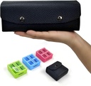 VOFOON rejse pill Organizer 4 gange om dagen, Ugentlig pill box 4X en dag medicin Organizer pill sag for vitaminer medicin fiskeolie kosttilskud