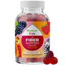 High Prebiotic Fiber Gummies for Kids - Kostfibre Kosttilskud til fordøjelse & Forstoppelse - Chicory Root Kids ImmunGummies - Non-GMO & Vegansk fordøjelsestilskud - 120 Tæl