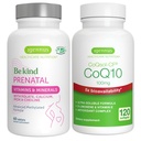 Advanced Prenatal Multivitamin + høj absorption CoQ10 100mg 120 Softgels Graviditet Support Bundle af Igennus